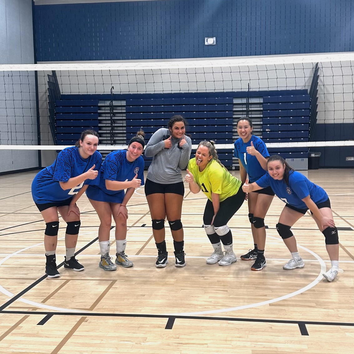LFG on Three volleyball team